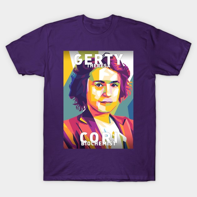 Gerty Theresa Cori T-Shirt by Shecience